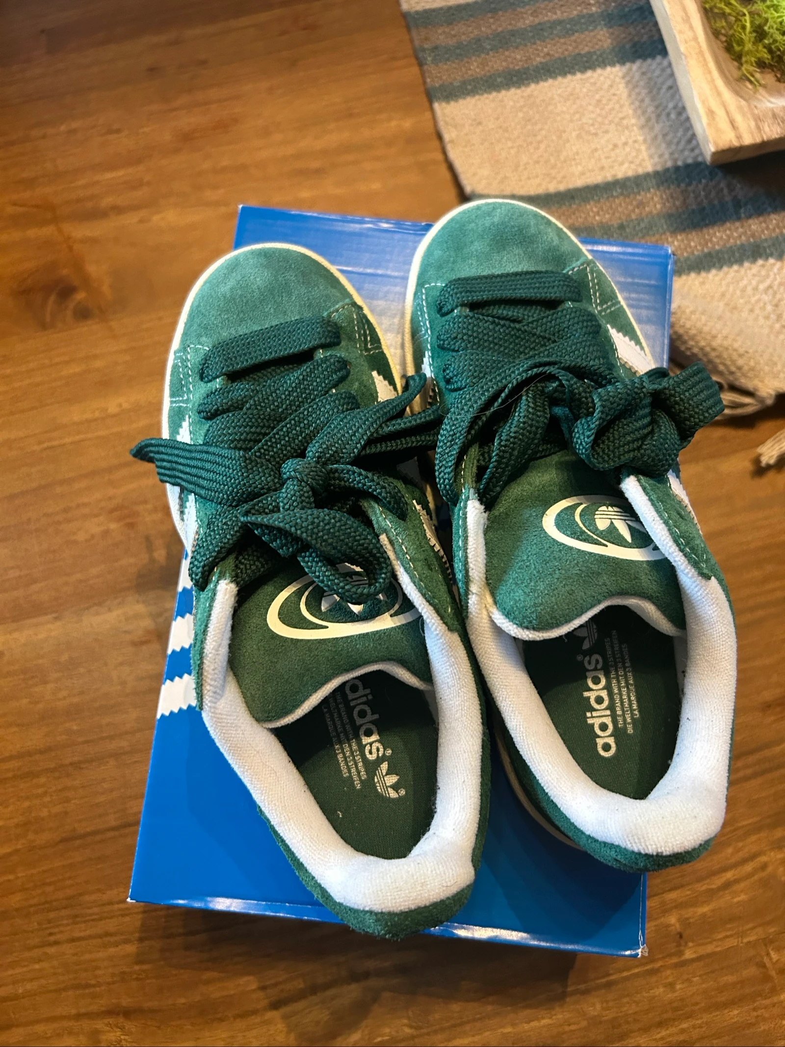 Green Adidas 00’s campus